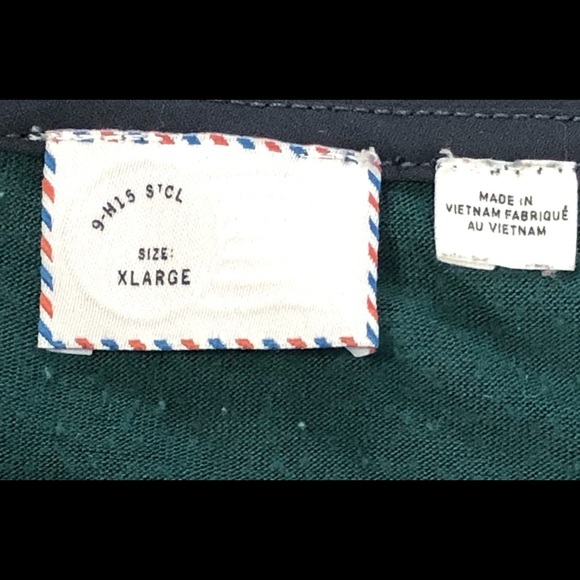ANTHROPOLOGIE POSTAGE STAMP TUNIC XL #0248 - Picture 3 of 7